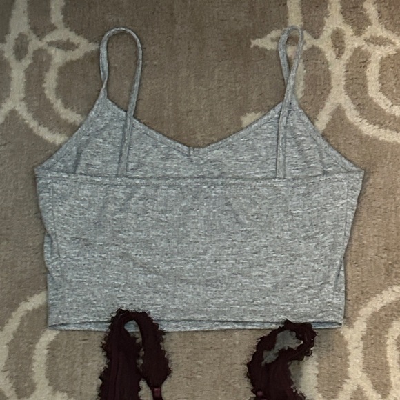 Set of 3 Aerie, SHEIN and Steve Bralettes - Gray, Burgundy, Black, size S - Picture 6 of 12